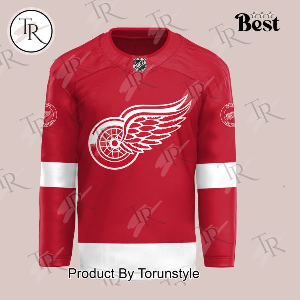 Detroit Red Wings X Hello Kitty 2024 Hockey Jersey – Red