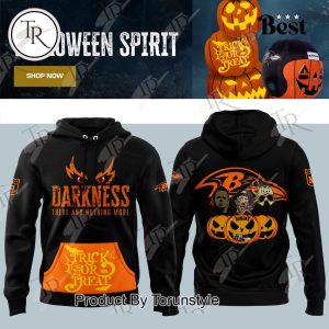 Baltimore Ravens Halloween Spirit 2024 Hoodie