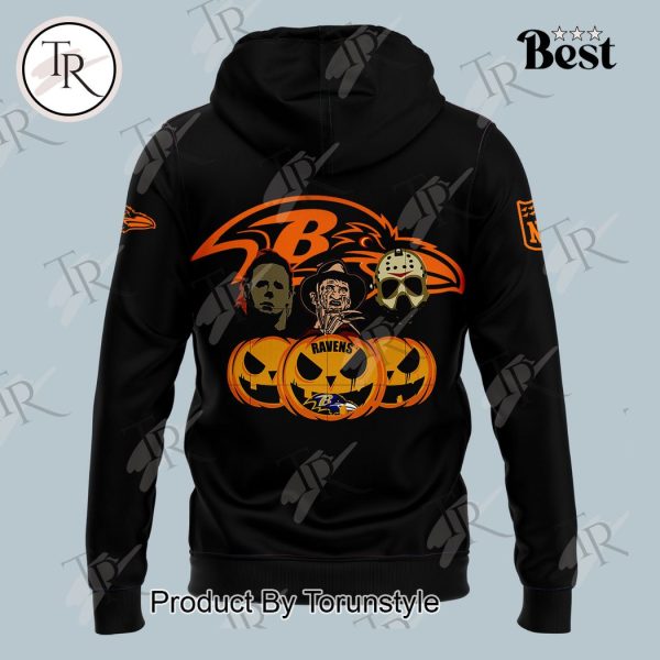 Baltimore Ravens Halloween Spirit 2024 Hoodie