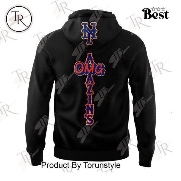 New York Mets NLCS 2024 OMG AMAZIN’S Hoodie – Black