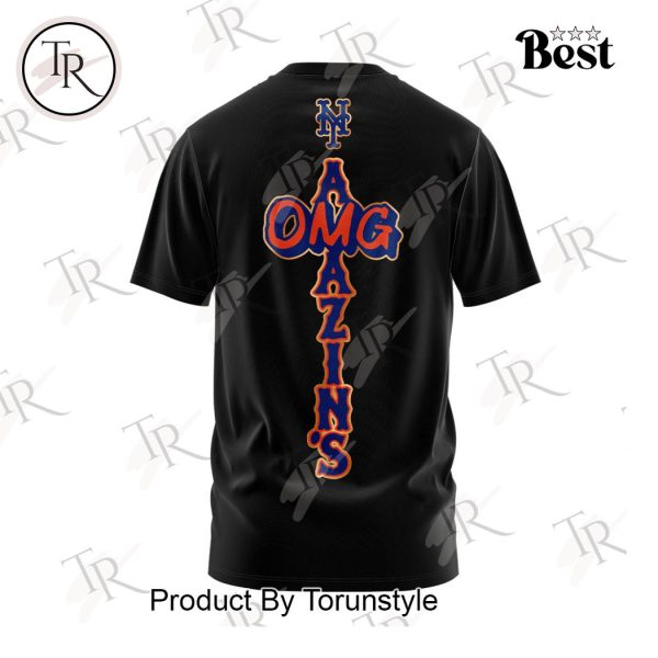 New York Mets NLCS 2024 OMG AMAZIN’S Hoodie – Black