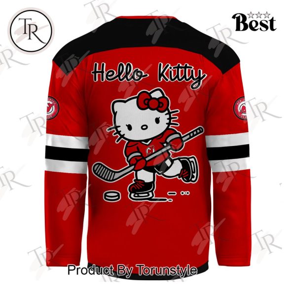 New Jersey Devils X Hello Kitty 2024 Hockey Jersey