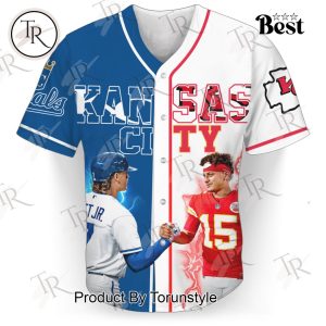 Kansas City Chiefs x Kansas City Royals Baseball Jersey