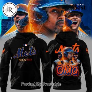 New York Mets NLCS 2024 OMG Hoodie, Cap – Black