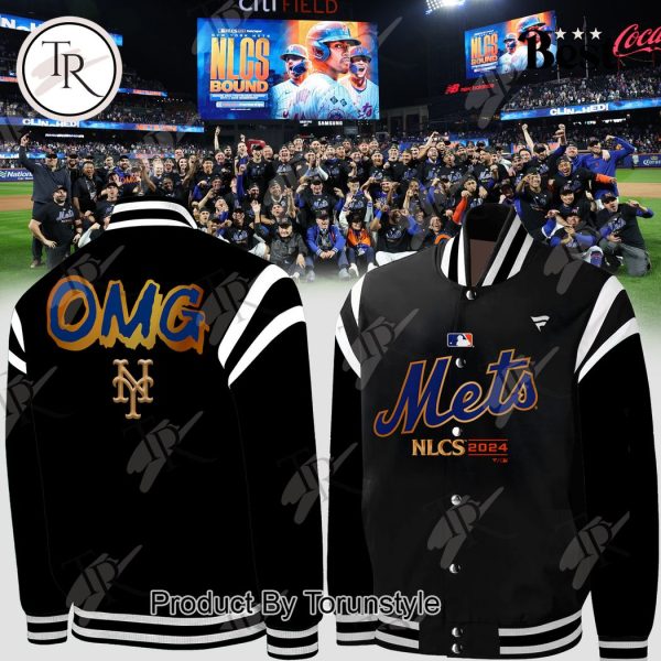 New York Mets NLCS 2024 OMG Baseball Jacket