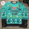 Berliner Kindl Christmas Sweater – Festive Ugly Sweater with Beer Bottles & Snowflakes, Holiday Knit for Men and Women