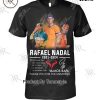 Rafael Nadal 2001-2024 Thank You Legend T-Shirt