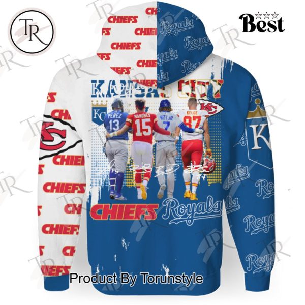 Kansas City Chiefs X Kansas City Royals Hoodie