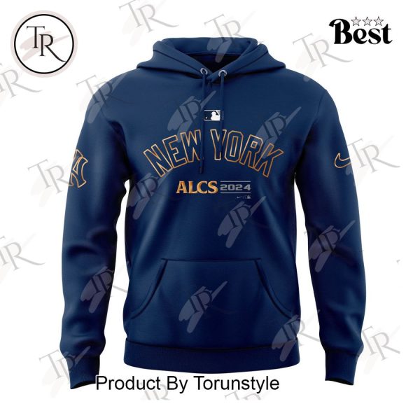 New York Yankees ALCS 2024 Bonx Bomber Hoodie – Navy