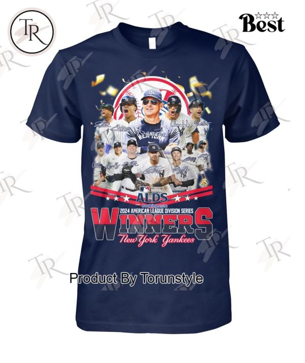 New York Yankees 2024 ALDS Winners T-Shirt