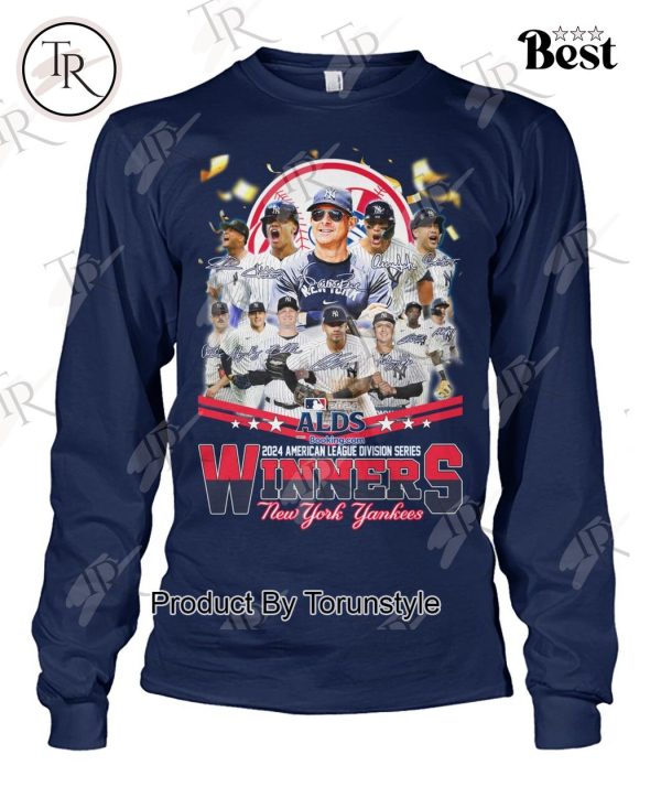 New York Yankees 2024 ALDS Winners T-Shirt