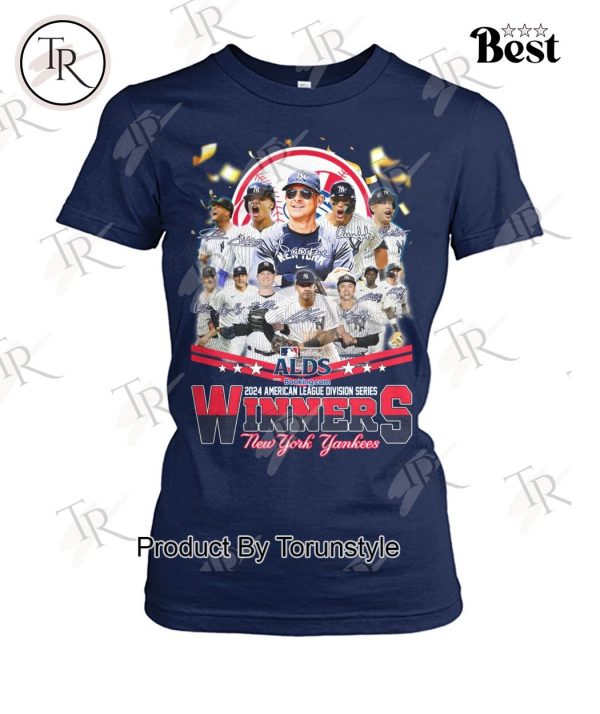 New York Yankees 2024 ALDS Winners T-Shirt