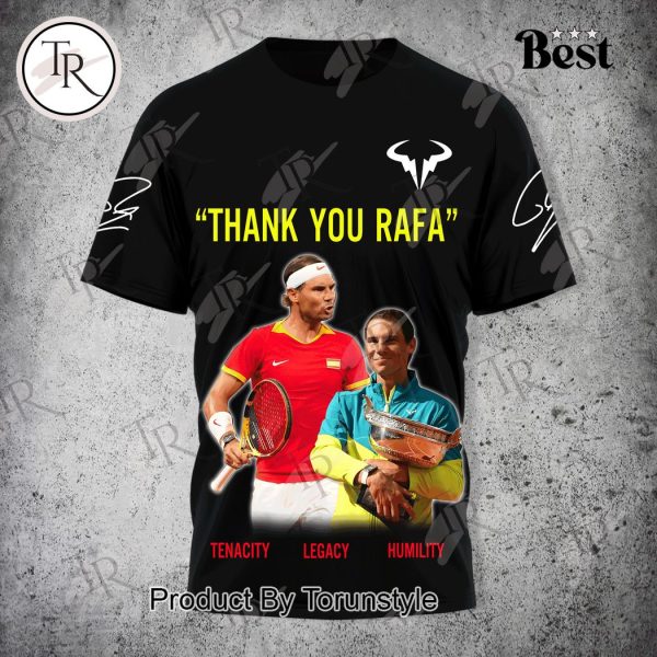 Rafael Nadal Thank You Rafa T-Shirt