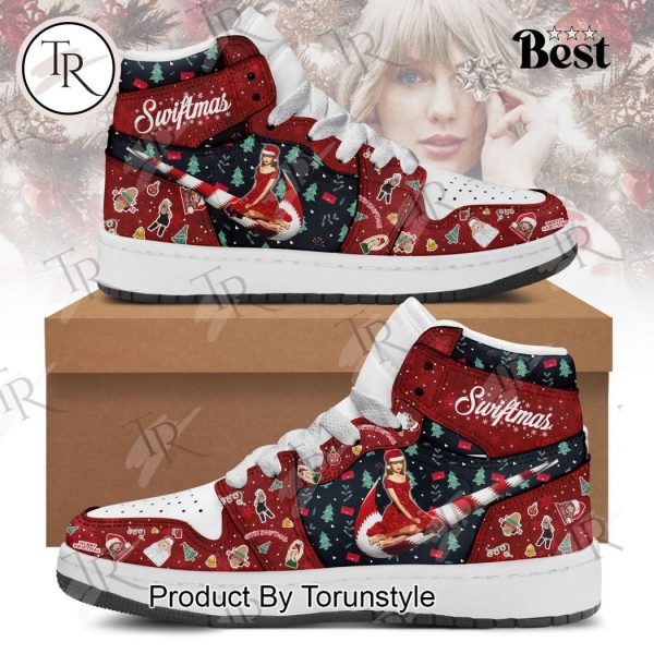 Taylor Swift Merry Swiftmas Air Jordan 1, Hightop