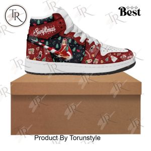 Taylor Swift Merry Swiftmas Air Jordan 1, Hightop