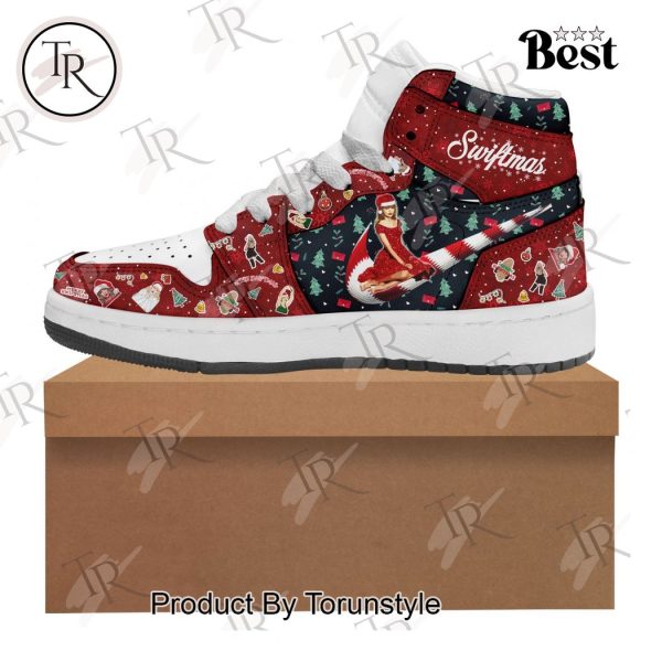 Taylor Swift Merry Swiftmas Air Jordan 1, Hightop