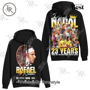 Rafael Nadal 2001-2024 Champion Forever Gracias, Rafa Polo Shirt