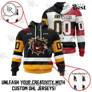 Mix 2 OHL Teams Select Any 2 Teams to Mix and Match! Hoodie