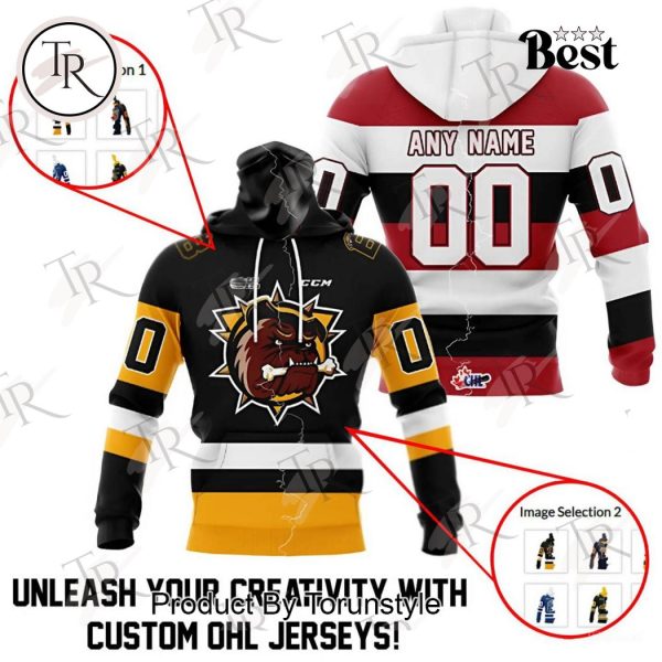 Mix 2 OHL Teams Select Any 2 Teams to Mix and Match! Hoodie