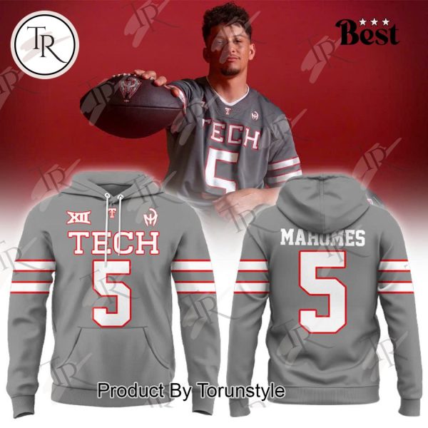 Patrick Mahomes x Texas Tech Football Galvanized Hoodie