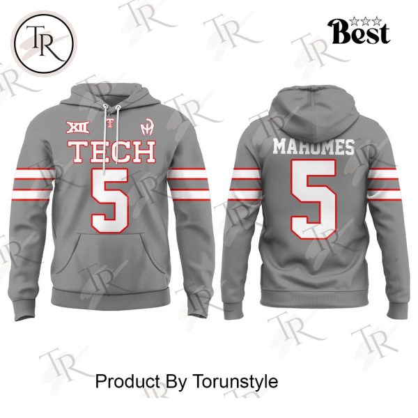 Patrick Mahomes x Texas Tech Football Galvanized Hoodie