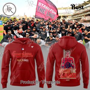 Cleveland Guardians ALCS 2024 GUARD The LAND Hoodie – Red