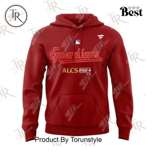 Cleveland Guardians ALCS 2024 GUARD The LAND Hoodie – Red