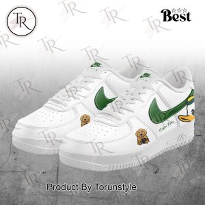 Ben Herbstreit x Oregon Ducks Air Force 1 Sneakers – White