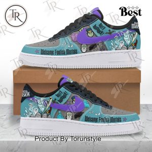 Haunted Mansion Welcome Foolish Mortals Air Force 1 Sneakers