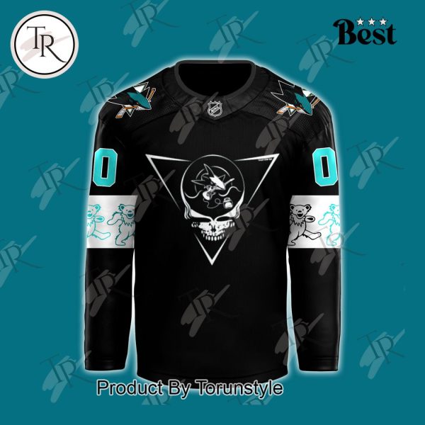 San Jose Sharks x Grateful Dead Night 2024 Jersey