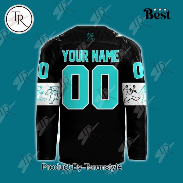 San Jose Sharks x Grateful Dead Night 2024 Jersey