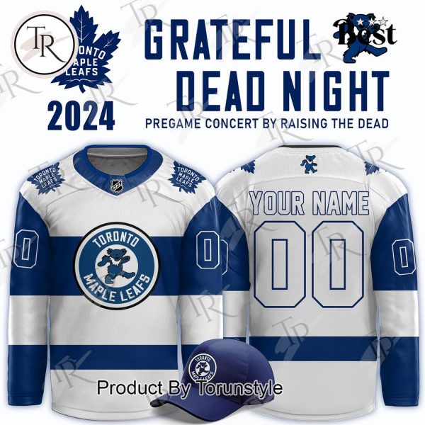 Toronto Maple Leafs x Grateful Dead Night 2024 Custom Jersey