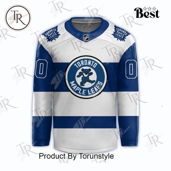 Toronto Maple Leafs x Grateful Dead Night 2024 Custom Jersey