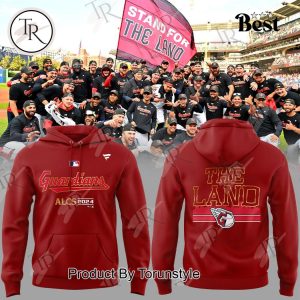 Cleveland Guardians ALCS 2024 Stand For The Land Hoodie, Longpants, Cap – Red