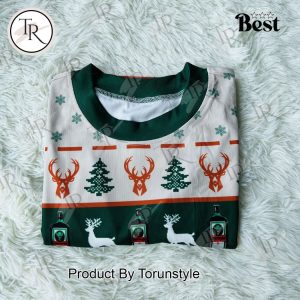 Jagermeister Ugly Christmas Sweater – Fun Holiday Sweater for Jager Fans