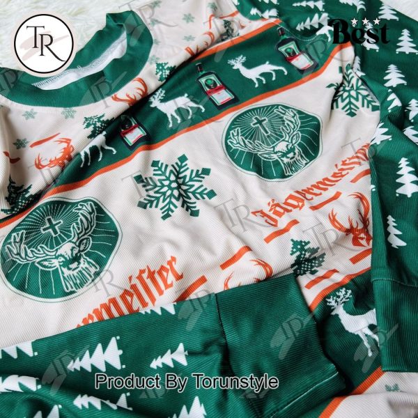 Jagermeister Ugly Christmas Sweater – Fun Holiday Sweater for Jager Fans