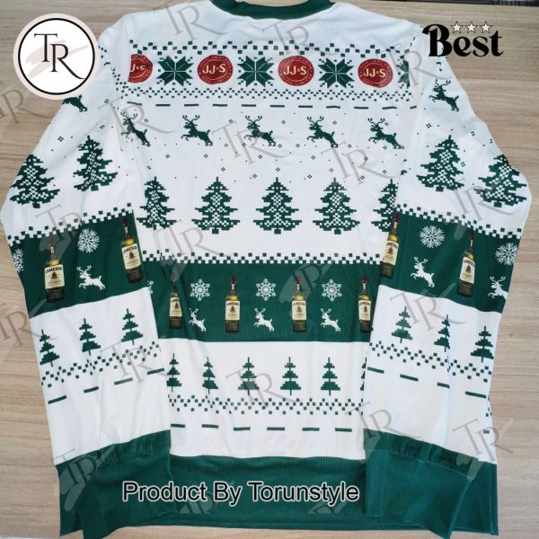 Jameson Irish Whiskey Ugly Christmas Sweater – Festive Holiday Pullover for Whiskey Lovers