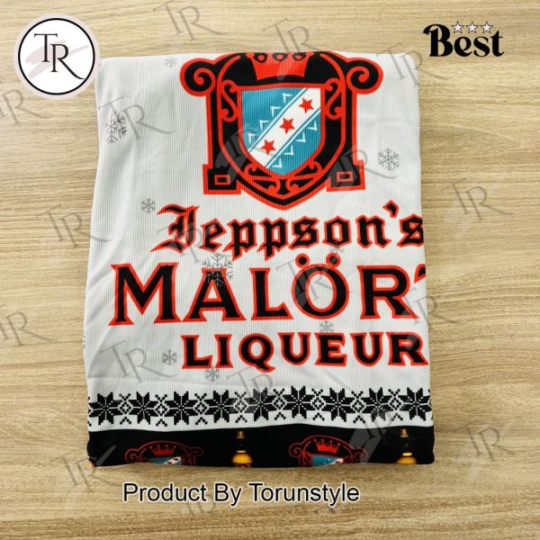 Jeppson’s Malort Liqueur Ugly Christmas Sweater – Fun Festive Alcohol-Themed Holiday Pullover