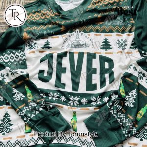 Jever Beer Ugly Christmas Sweater – Festive German Brewery-Themed Holiday Pullover