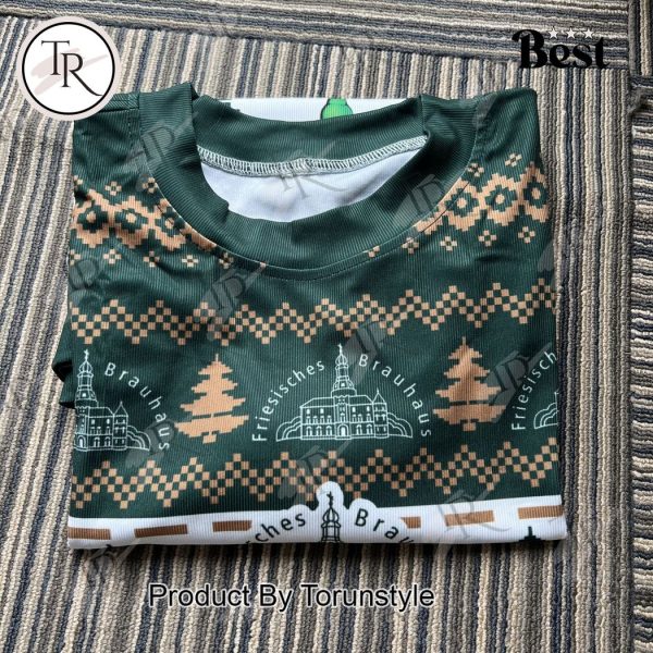 Jever Beer Ugly Christmas Sweater – Festive German Brewery-Themed Holiday Pullover