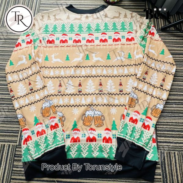 Leinenkugel’s Ugly Christmas Sweater – Festive Beer-Themed Holiday Pullover