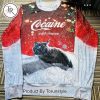 Bacardi Christmas Ugly Sweater – Red & White Holiday Party Attire with Iconic Bat Logo