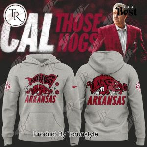 Arkansas Razorback Cal Those Hogs Hoodie – Red