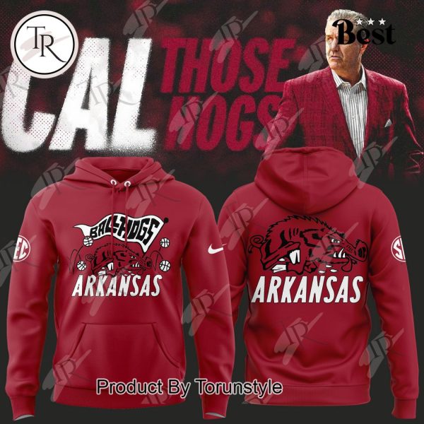 Arkansas Razorback Cal Those Hogs Hoodie – Red