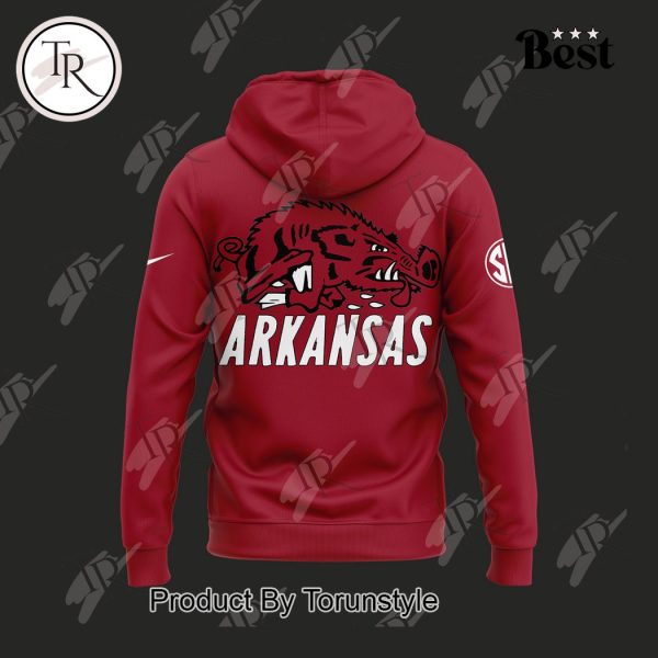 Arkansas Razorback Cal Those Hogs Hoodie – Red