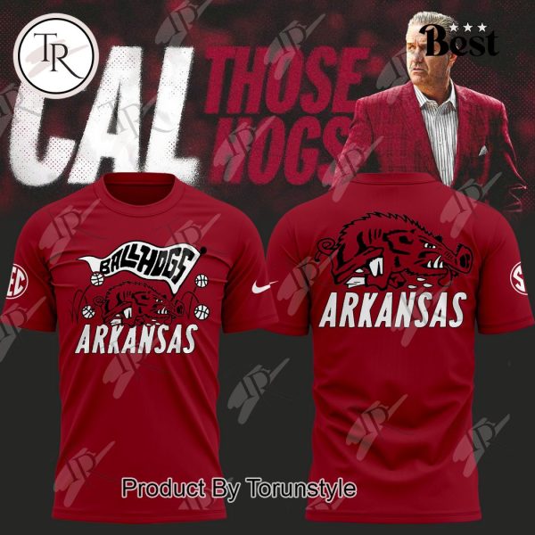 Arkansas Razorback Cal Those Hogs Hoodie – Red