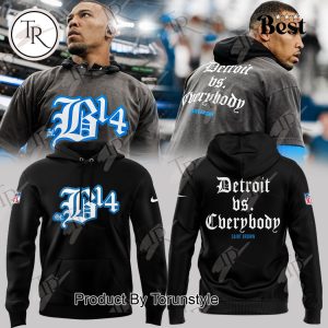 Detroit Lions Vs Everybody Saint Brown Hoodie