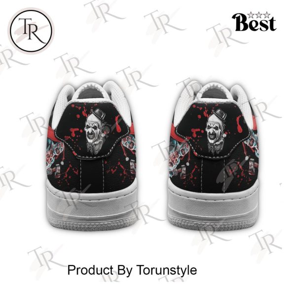 Terrifier Art The Clown It’s Always The Quiet Ones Air Force 1 Sneakers