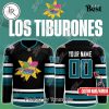 San Jose Sharks x Los Tibs 2024 Jersey – Black