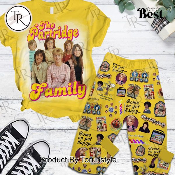 The Partridge Family Come On Get Happy Pajamas Set